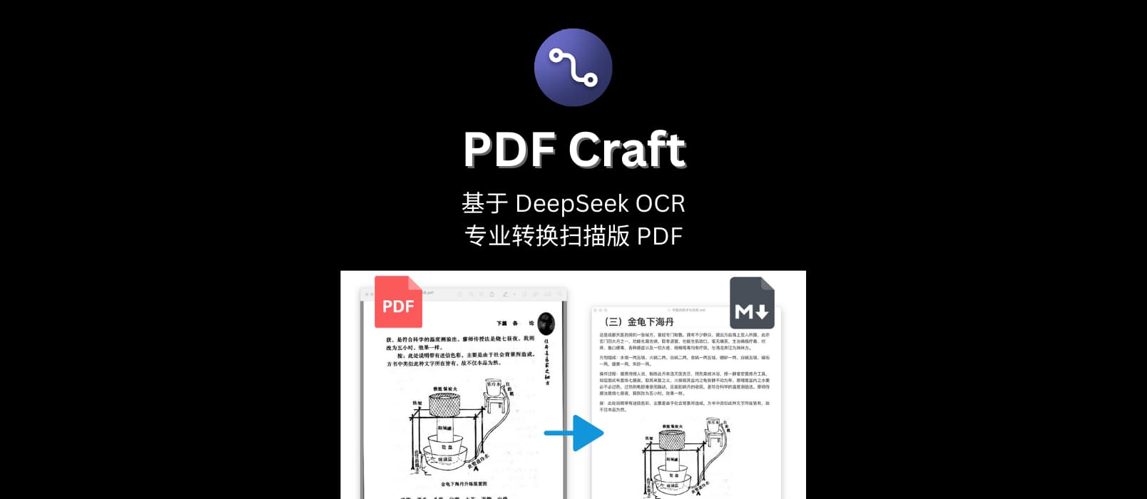 PDF Craft - 基于 DeepSeek OCR，实现扫描版 PDF 的高保真电子书转换 - 小众软件