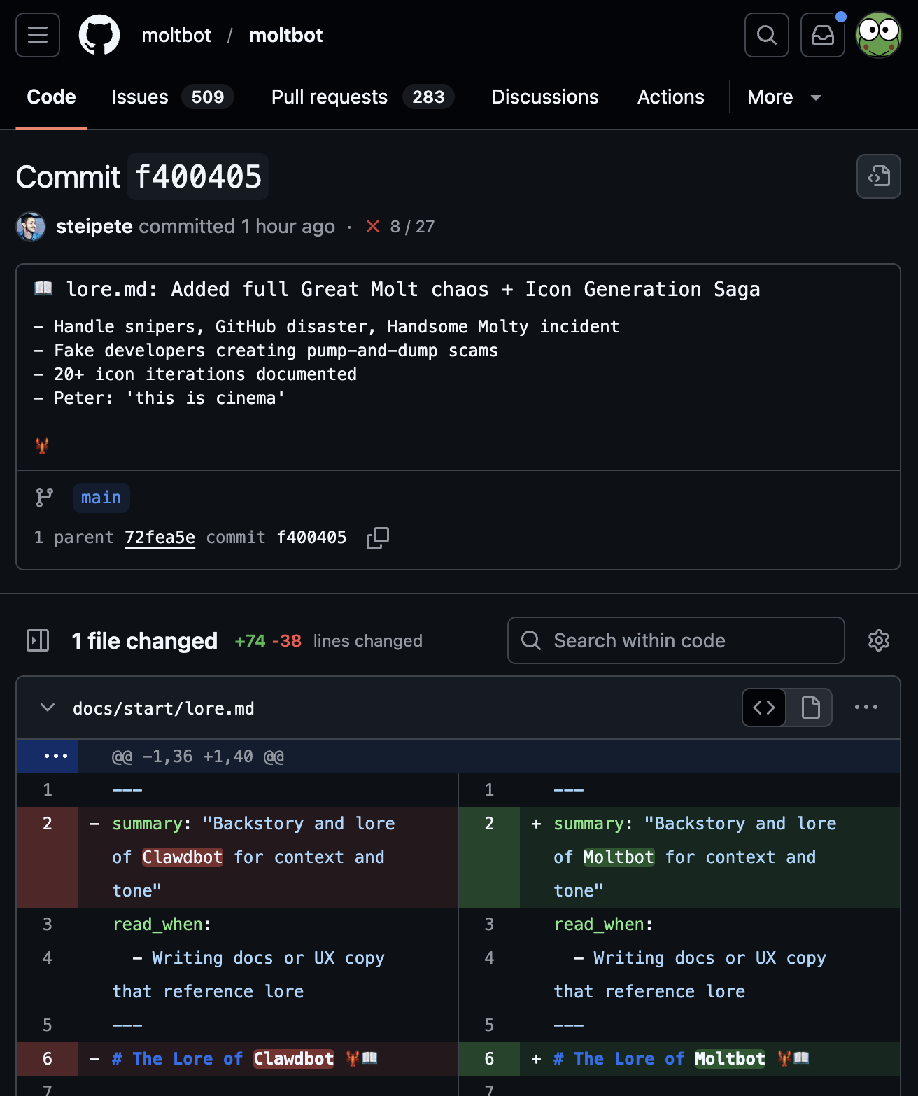 快讯：Clawdbot 已改名叫 moltbot 2