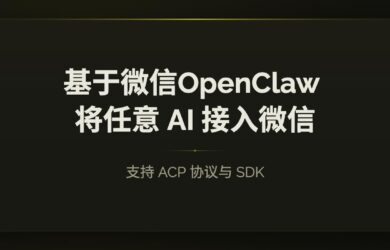基于微信官方 OpenClaw 插件，将任意 AI 接入微信 9