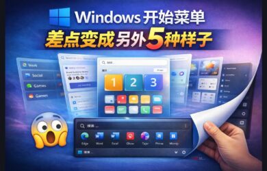 Windows 开始菜单，差点变成另外 5 种样子 8