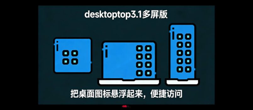 Desktoptop 3.1多屏版，中文名：这他妈才叫桌面多屏版！ 1