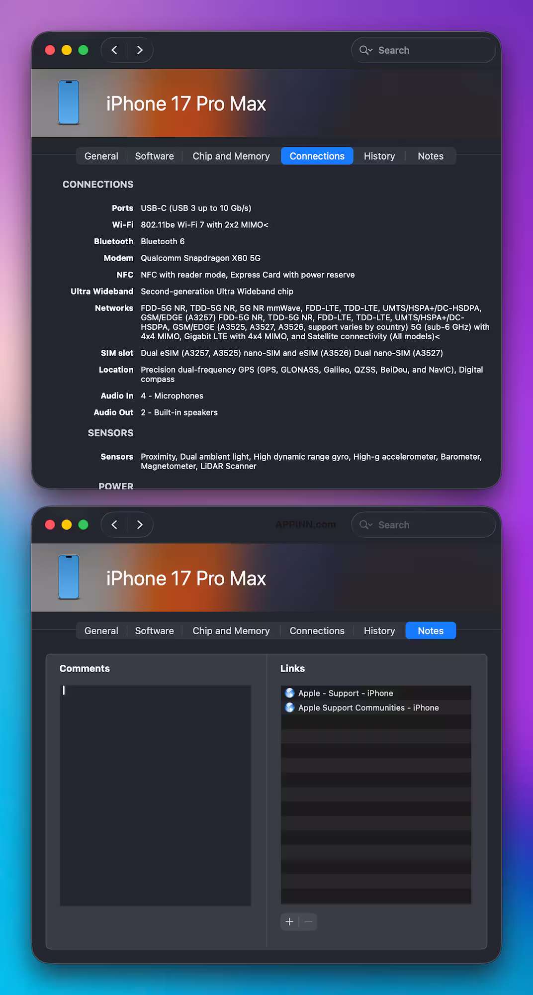 Mactracker：收录苹果 50 年几乎所有设备（从 Apple I 到 iPhone 17e） 8