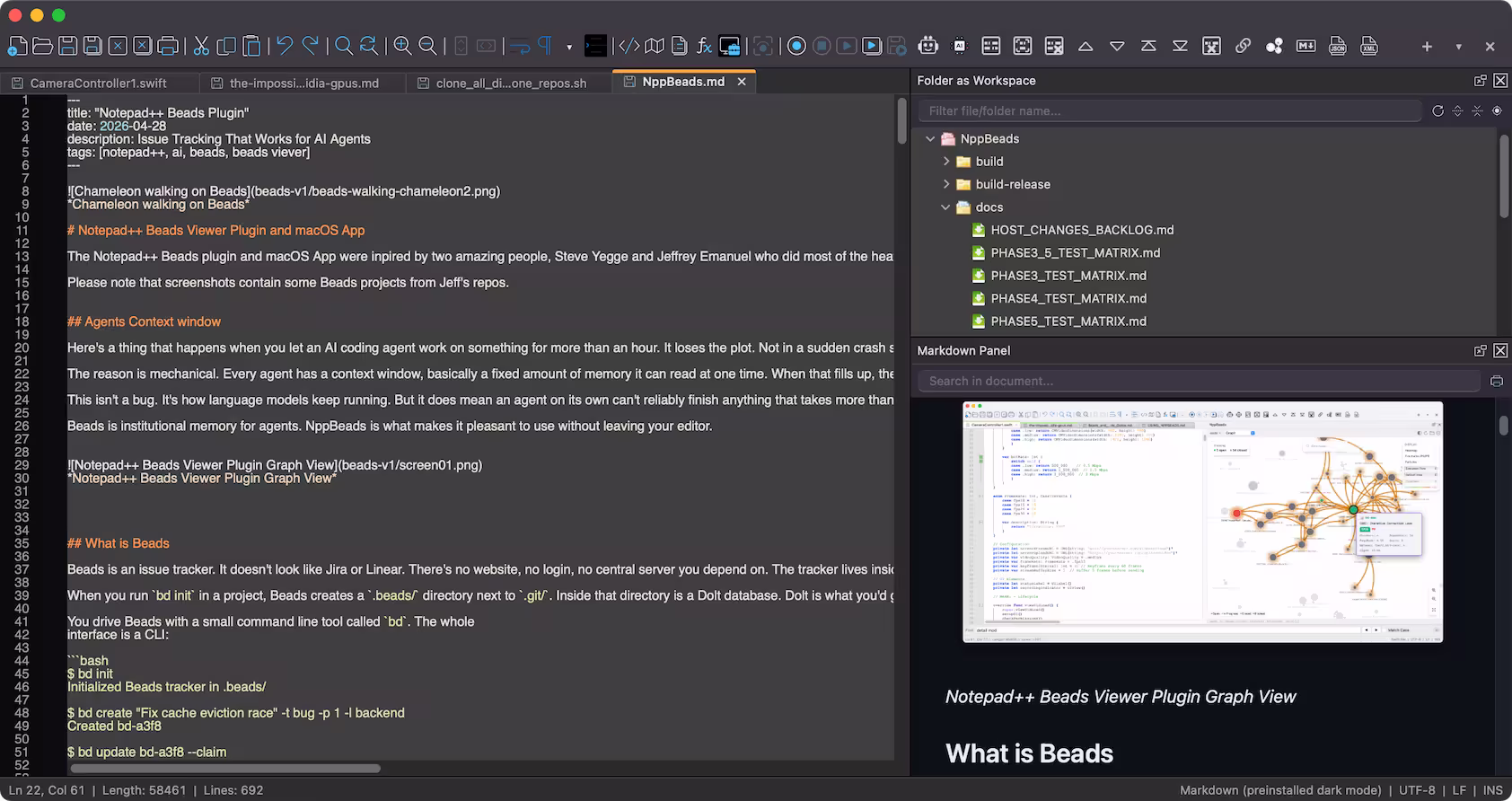 因太像官方版，Notepad++ for Mac 改名 Nextpad++ 2