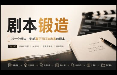 剧本锻造 – 将一个想法，变成真正可以拍出来的剧本[Skill] 14