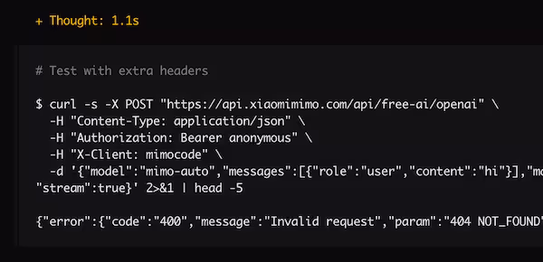 小米发布 MiMo Code,基于 OpenCode,限免 MiMo-V2.5 6 小米发布 MiMo Code,基于 OpenCode,限免 MiMo-V2.5 6