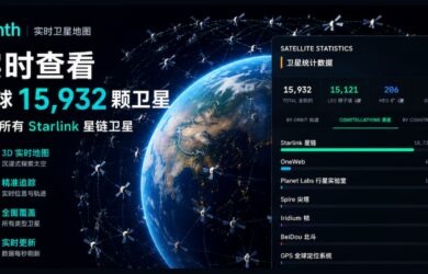 azmth – 实时查看你头顶飞过的卫星（包括所有星链卫星和星链列车） 8