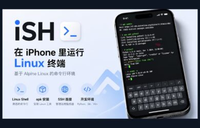 iSH ARM64 – 在 iOS 上运行 Alpine Linux 命令[TestFlight] 7