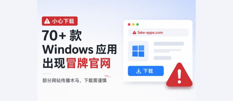 PowerToys、Wintoys 等 70 多款 Windows 软件遭遇冒牌官网攻击 3