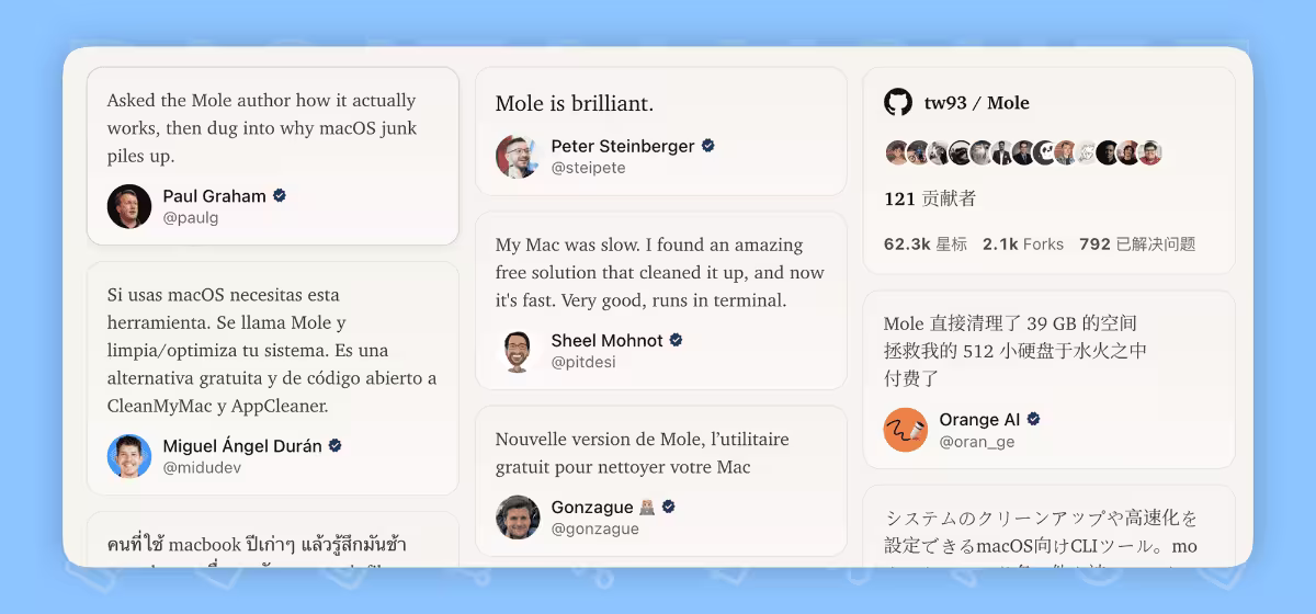 Mac 磁盘爆满不用慌，Mole 帮你一键深度释放空间！ 2