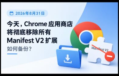 今天，Chrome 应用商店将彻底移除所有 Manifest V2 扩展，趁现在如何备份？ 10