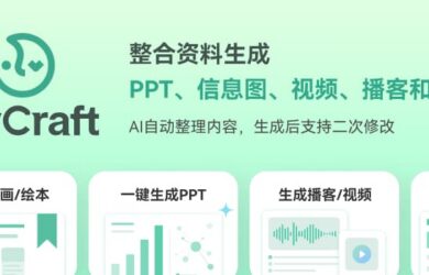 IvyCraft：把 PDF、论文和网页变成 PPT、信息图、播客和视频 7