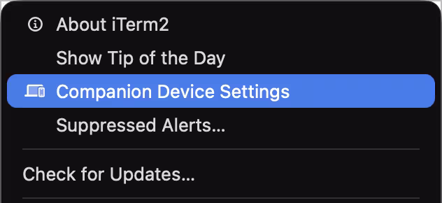 iTerm2 发布 iOS 客户端 iTerm2 Buddy，但它不是 iPhone 版终端 3
