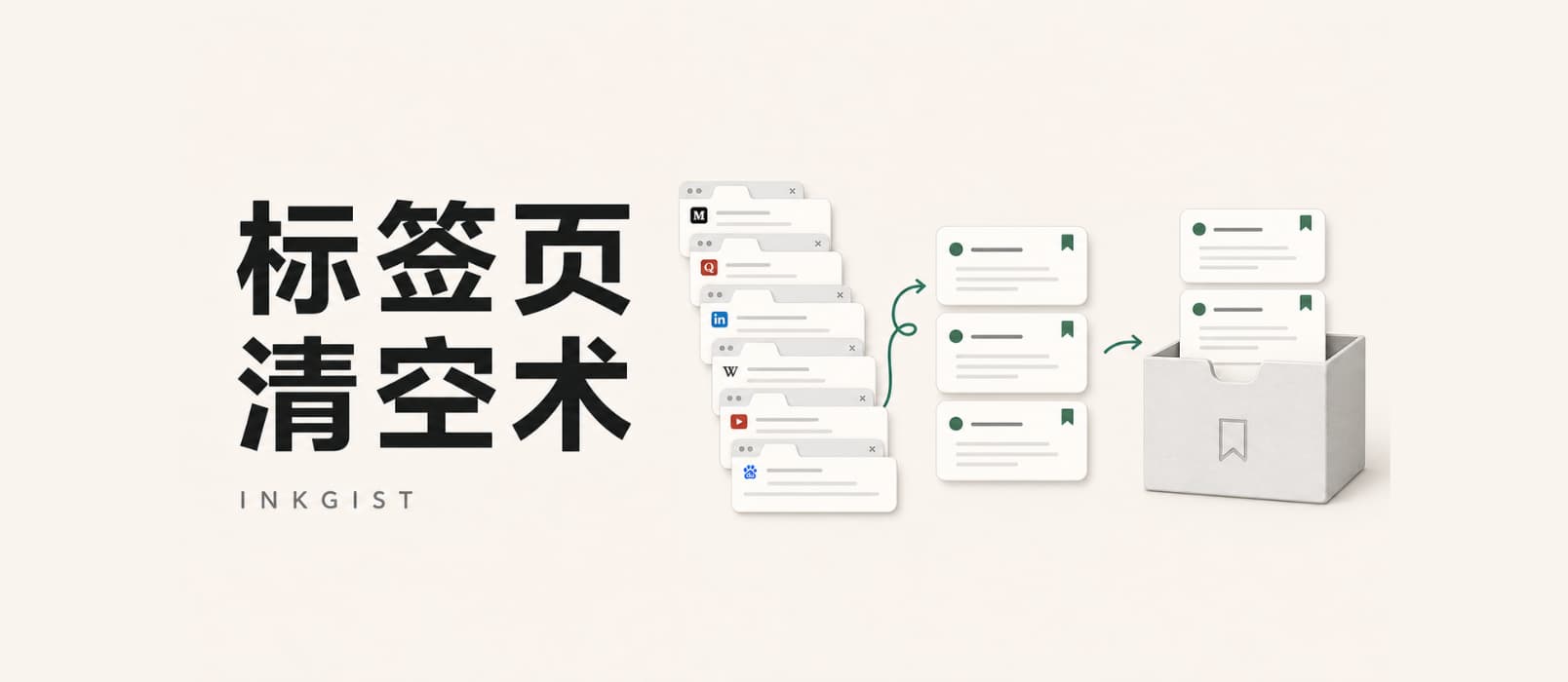 墨萃 · InkGist – 帮你处理看不完,舍不得关的标签页 1 墨萃 · InkGist – 帮你处理看不完,舍不得关的标签页 1