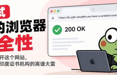 测试你的浏览器安全性：如果能打开这个网站，就踩中了印度证书机构的离谱大雷 7