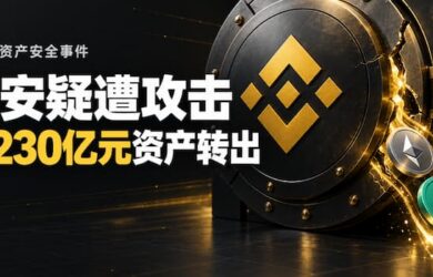 全球最大数字货币交易所币安疑遭黑客攻击，大量 ETH、USDT、USDC 被转出，涉及约 230 亿元人民币 1