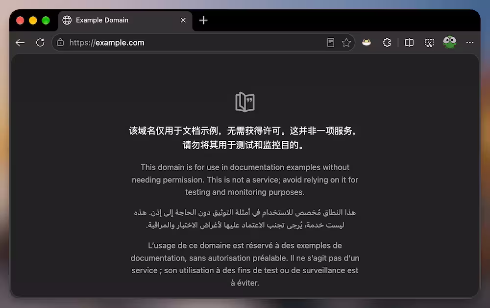 example.com 改版了，中文排第一，全世界都在说中国话 2