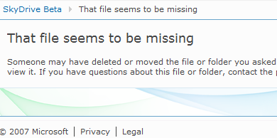 Windows Live SkyDrive 的文件丢失问题 30
