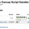 Blank Canvas Script Handler - Chrome Greasemonkey 脚本管理器 10