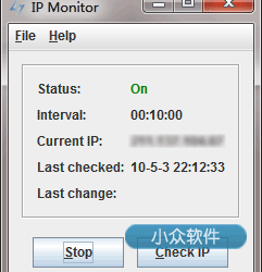 IPMonitor - 检测本机 IP 地址变更 9