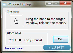 Window On Top - 让任意 Windows 窗口位于顶层 8