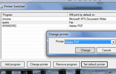 Automatic Printer Switcher - 自动选择打印机 16