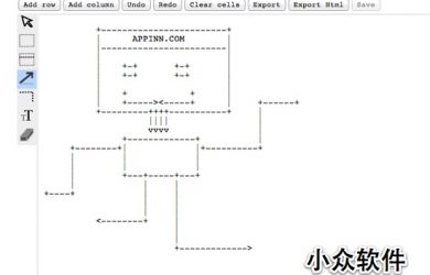 ASCIIFlow - 纯文本流程图表 2