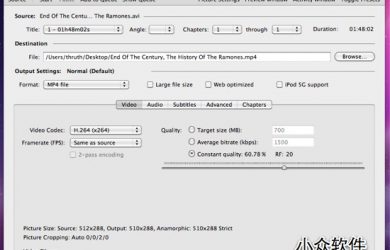 HandBrake - 轻量视频格式转换 33