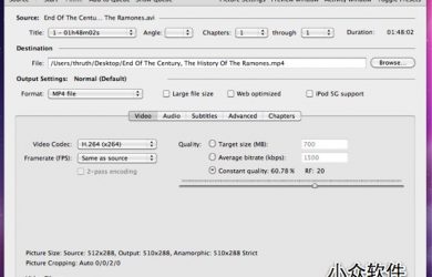 HandBrake - 轻量视频格式转换 28