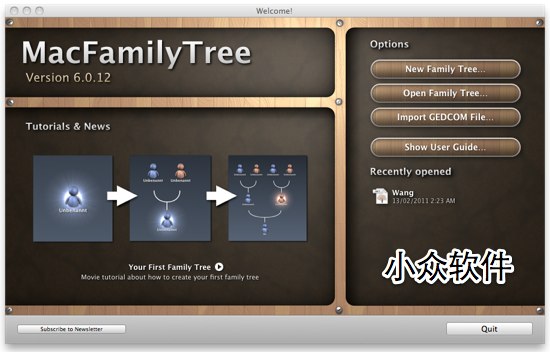 MacFamilyTree - 经典族谱，超强视效[Mac] - 小众软件
