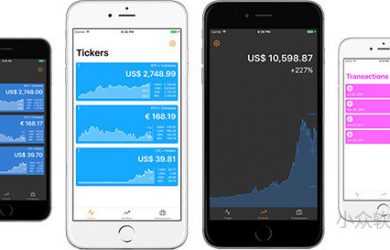 Bitfolio - 支持 6 家国外交易所的「虚拟币行情」追踪与资产记录应用 [iPad/iPhone] 4