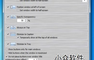 Chameleon Window Manager - 标题栏按钮增强 9