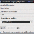 Chromium Nightly Updater - 跟踪下载最新的 Google Chrome 6