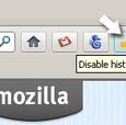 History Disable Button - 禁止记录浏览历史[Firefox] 2