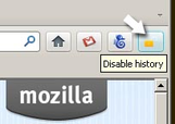 History Disable Button - 禁止记录浏览历史[Firefox] 42
