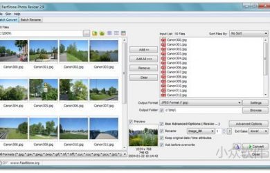 FastStone Photo Resizer - 图片批量处理与重命名工具[Win] 7