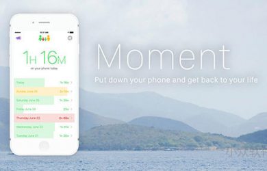 Moment - 追踪每天使用了多长时间手机[iPhone/iPad] 1