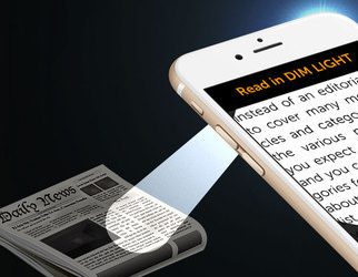 Magnifier Flash - 常亮闪光灯的放大镜[iPad/iPhone] 1