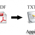 PDF to TXT - PDF 转换文本格式工具 2