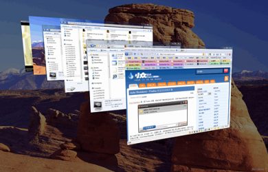 Vista Flip 3D Activator - 在桌面角落触发 Flip 特效[Vista/Win7] 4