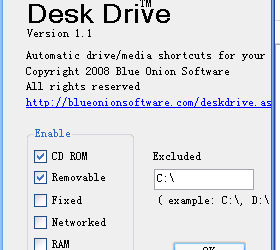Desk Drive - 为 U 盘自动创建桌面快捷方式 6