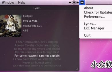 MyTunesControllerPlus - iTunes 歌词助手[Mac] 5