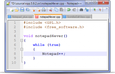 Notepad++ 6 - 好用的文本编辑工具更新 1