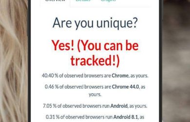 AmIUnique - 侦测你的「浏览器指纹」，并显示历史记录 [Web/Chrome/Firefox] 45