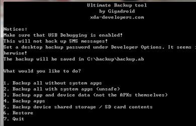 Ultimate Backup Tool - 为 Android 4.x 创建完全备份 46