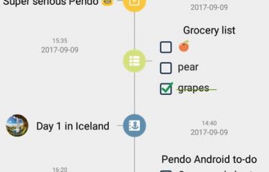 那个时间轴「清奇笔记本」Pendo 已经有 Android 版本了 32