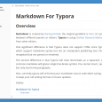 Typora - 终于有一款优美的 Markdown 编辑器[Win/macOS] 5