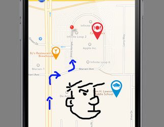 DrawOnMp - 简单的地图标记与绘画应用[iPhone] 4