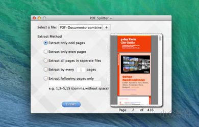PDF Splitter + - PDF 文件分割提取[OS X] 11