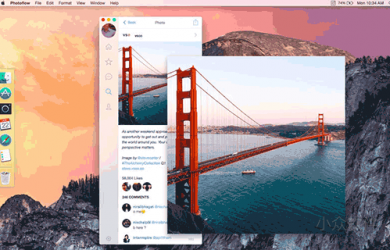 Photoflow - 漂亮的 Instagram 客户端[OS X] 1